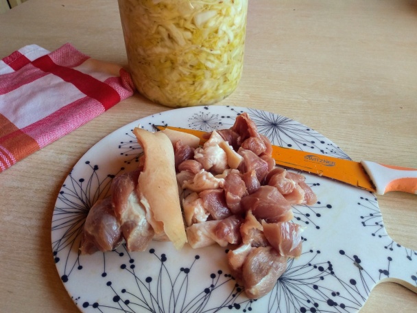 Salašnícky guláš s kapustou (fotorecept) - obrázok 1