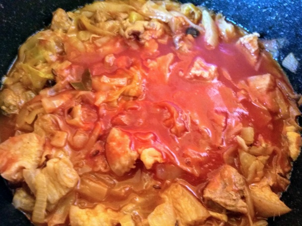 Salašnícky guláš s kapustou (fotorecept) - obrázok 8