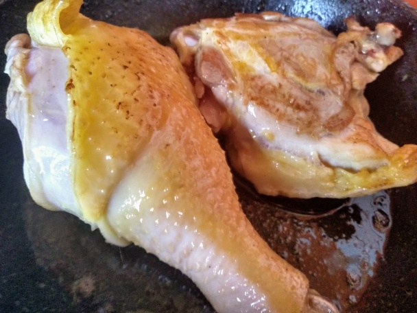 Farmárske kuracie stehno na sušených hríboch (fotorecept) - obrázok 3