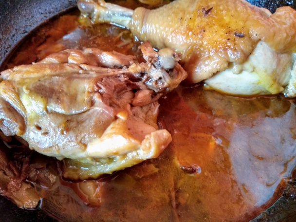 Farmárske kuracie stehno na sušených hríboch (fotorecept) - obrázok 4