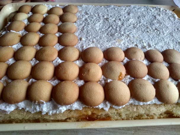 Citrónovo-tvarohové rezy s piškótami (fotorecept) - obrázok 3