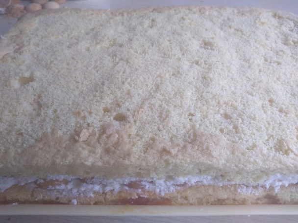 Citrónovo-tvarohové rezy s piškótami (fotorecept) - obrázok 4