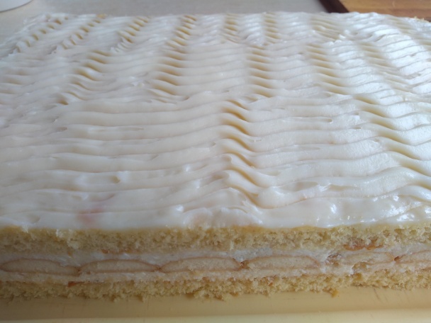 Citrónovo-tvarohové rezy s piškótami (fotorecept) - obrázok 5