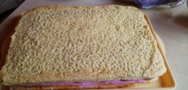 Makovo-čučoriedkové rezy so želé piškótami (fotorecept) - obrázok 7