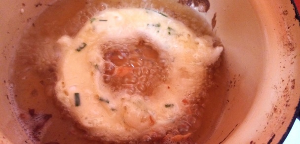 Tekvicové krúžky v smotanovo-pažítkovom cestíčku (fotorecept) - obrázok 4