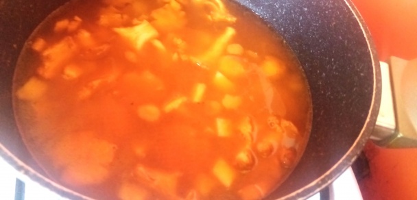 Polievka z čerstvých kuriatok (fotorecept) - obrázok 6