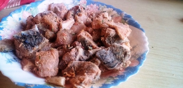 Opekané kaprie kocky v pažítkovo-múčnej zmesi (fotorecept) - obrázok 4