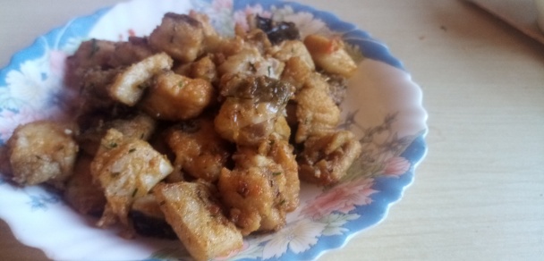 Opekané kaprie kocky v pažítkovo-múčnej zmesi (fotorecept) - obrázok 7