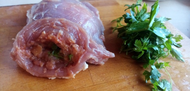 Opečená podbrušinka plnená mletou podbrušinkou (fotorecept) - obrázok 3