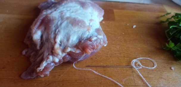 Opečená podbrušinka plnená mletou podbrušinkou (fotorecept) - obrázok 4