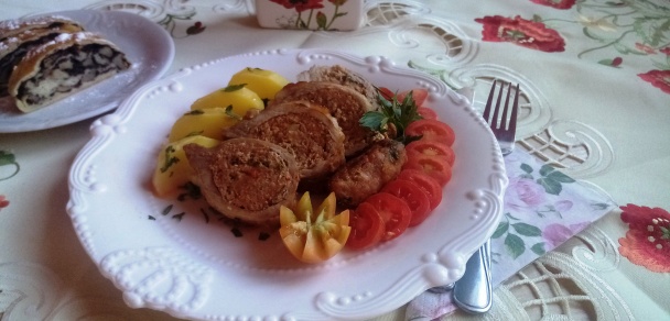 Opečená podbrušinka plnená mletou podbrušinkou (fotorecept) - obrázok 12