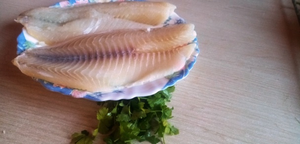 Opečený halibut na masle s mrkvovým kuskusom (fotorecept) - obrázok 1