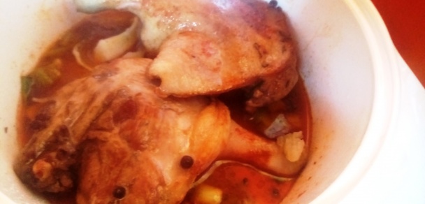 Pečené husacie stehná s lokšami a červenou kapustou (fotorecept) - obrázok 6