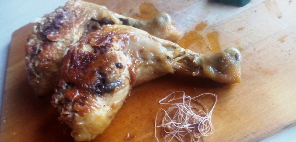 Sušenými paradajkami plnené kuracie stehná s višňovým likérom (fotorecept) - obrázok 13