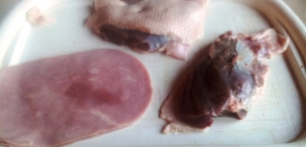 Pražskou šunkou plnené kačacie prsia na tokajskom víne (fotorecept) - obrázok 1