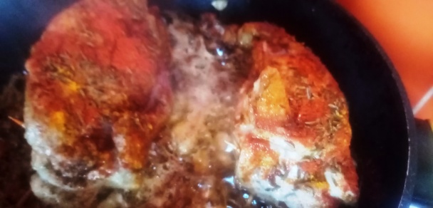 Pražskou šunkou plnené kačacie prsia na tokajskom víne (fotorecept) - obrázok 6