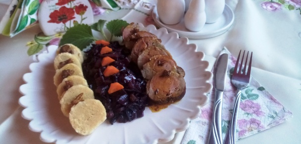 Pražskou šunkou plnené kačacie prsia na tokajskom víne (fotorecept) - obrázok 10