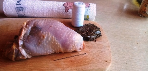 Kuracie stehná plnené kačacou pečeňou (fotorecept) - obrázok 7