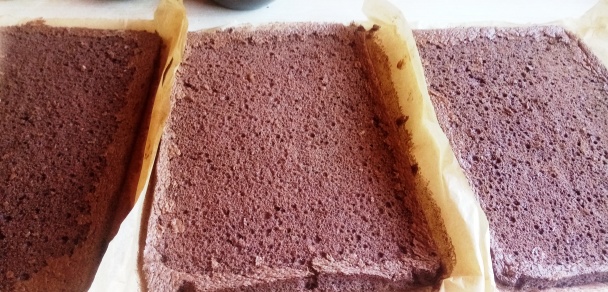 Kakaovo-orechové rezy s rumom (fotorecept) - obrázok 2