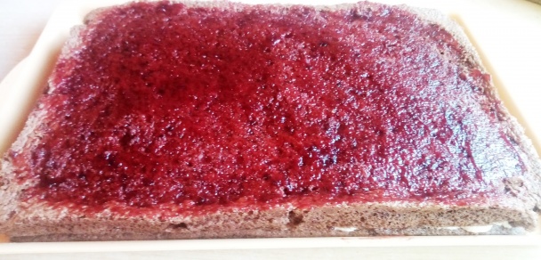 Kakaovo-orechové rezy s rumom (fotorecept) - obrázok 8