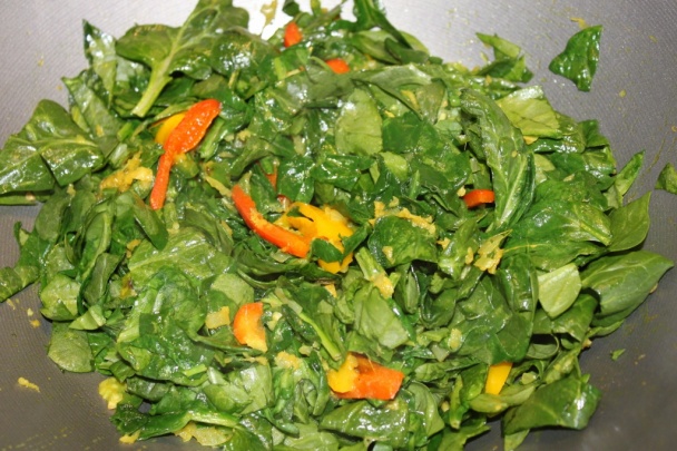 Ryba so špenátovo - hubovou omáčkou - obrázok 3