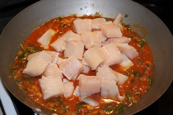 Ryba so špenátovo - hubovou omáčkou - obrázok 4