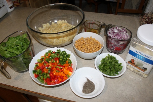 Špenátová pasta - obrázok 1