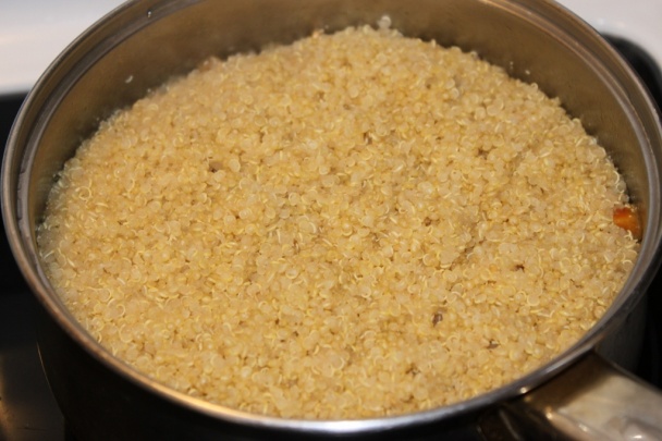 Quinoa fašírka so špenátom - obrázok 1
