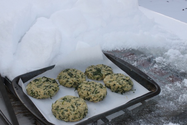 Quinoa fašírka so špenátom - obrázok 7