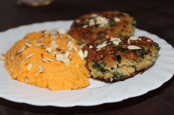 Quinoa fašírka so špenátom - obrázok 9