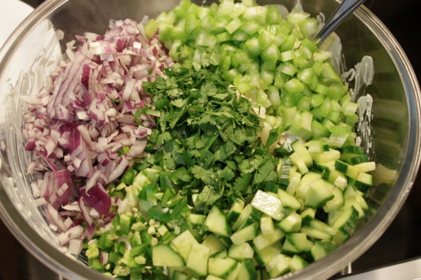 Kuracina so zemiakovým šalátom - obrázok 4