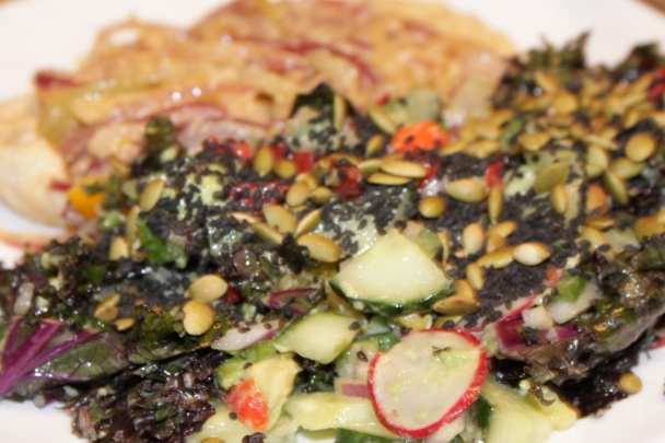 Šalát z listov kučeraveho kelu - obrázok 4