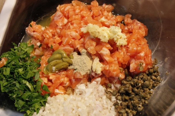 Tatarák z lososa (fotorecept) - obrázok 4