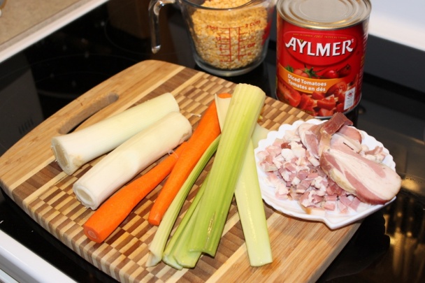 Penne s rajčinovo-šošovicovou omáčkou (fotorecept) - obrázok 1