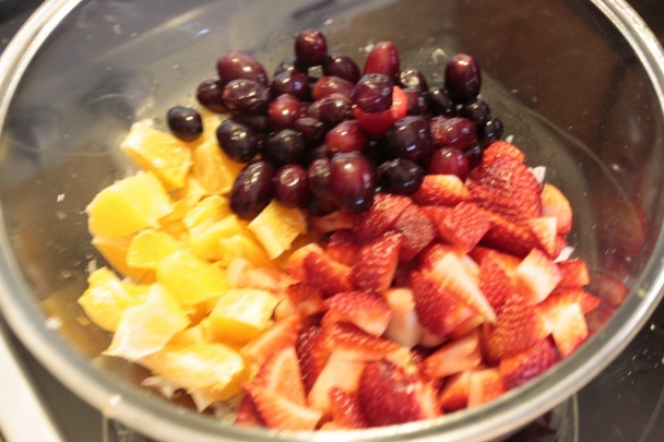 Quinoa šalát s ovocím - obrázok 3