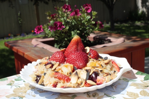 Quinoa šalát s ovocím - obrázok 5