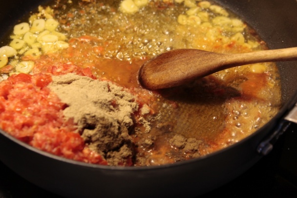 Opražený losos na zelenine a so špenátovou zemiakovou kašou (fotorecept) - obrázok 5