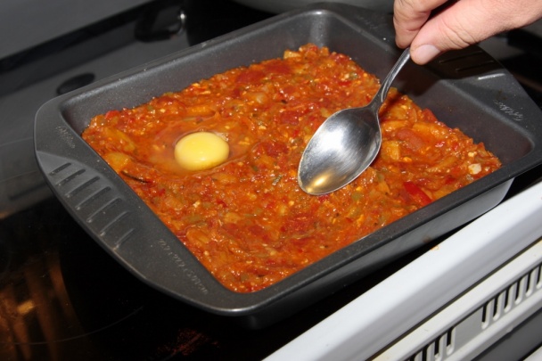 Zapekané vajcia na zelenine (fotorecept) - obrázok 6