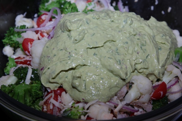 Brokolicovo-karfiolový šalát - obrázok 5