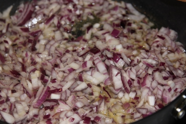 Baklažánovo-hubový stroganov (fotorecept) - obrázok 2