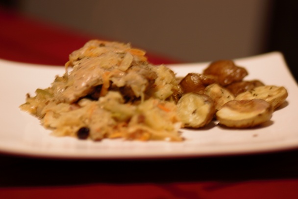 Kuracie mäso na kyslej kapuste (fotorecept) - obrázok 5