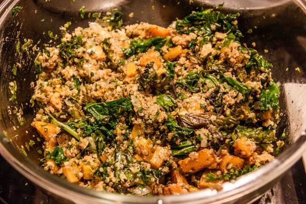 Quinoa s tekvicou a listami kelu (fotorecept) - obrázok 5