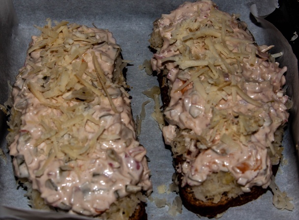 Zapekaná hrianka s kyslou kapustou (fotorecept) - obrázok 6