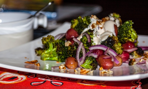 Šalát z brokolice a hrozna (fotorecept) - obrázok 4