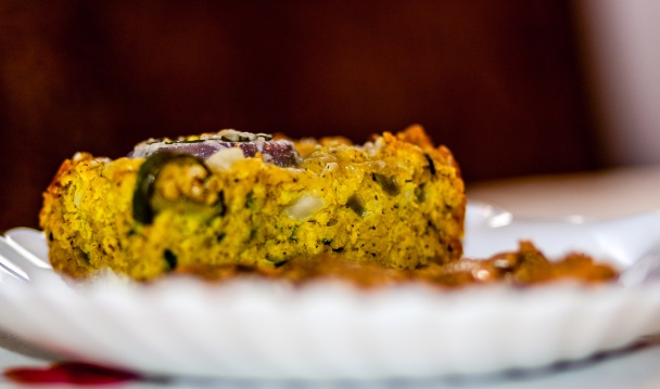 Slaný karfiolový koláč - obrázok 8