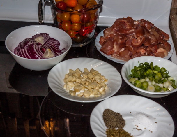 Špagety s kuracím mäsom a špenátom (fotorecept) - obrázok 1