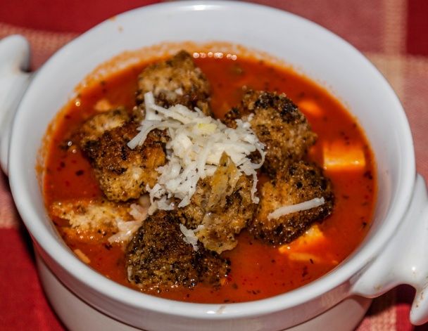 Bylinkové krutóny s cesnakom a so syrom (fotorecept) - obrázok 6