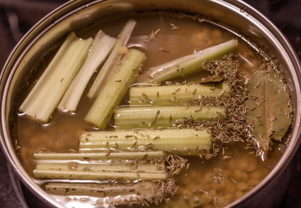 Šošovicový šalát - obrázok 1