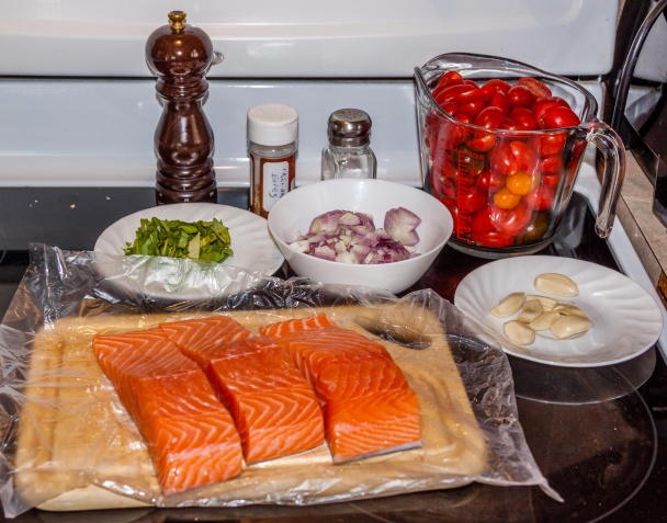 Losos s paradajkami (fotorecept) - obrázok 1