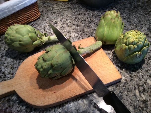 Pečené artičoky (fotorecept) - obrázok 1